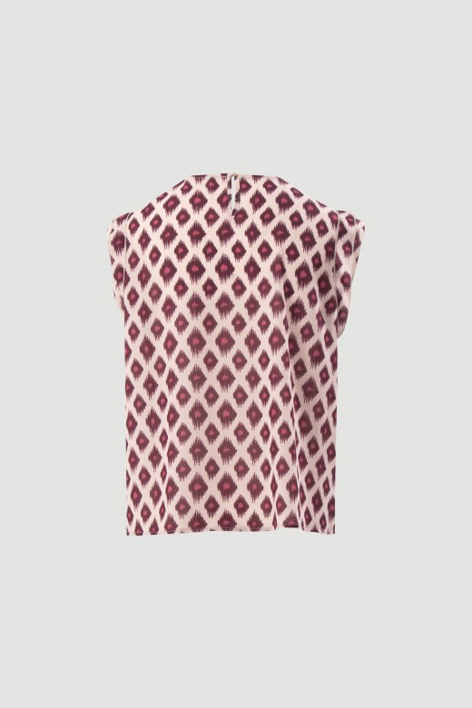 Fluid printed tunic Fluid printed tunic