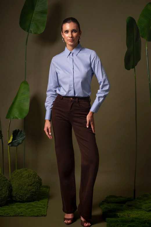 Fitted long-sleeve shirt Fitted long-sleeve shirt