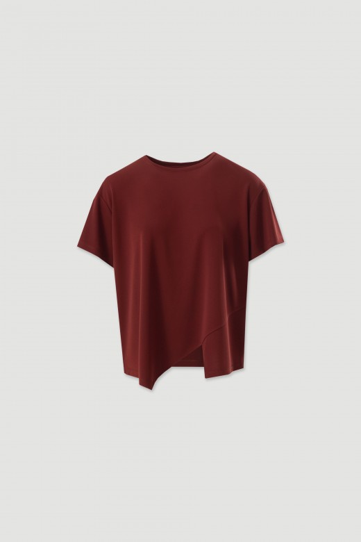 Haut en maille asymétrique Haut en maille asymétrique